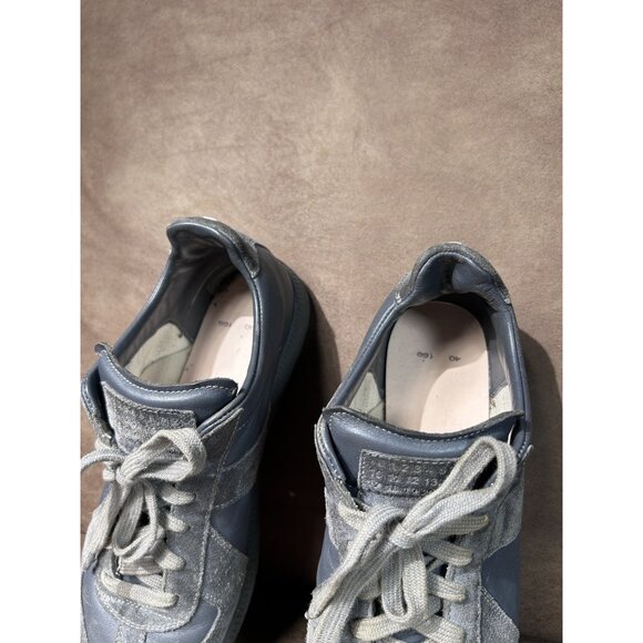 Maison Martin Margiela Replica leather low trainers EUR 40 / 26 cm Italy - Picture 8 of 14